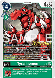 Tyrannomon (P-202) - Official Tournament Pack Events (Alternative Art) [OTPE-P-202]