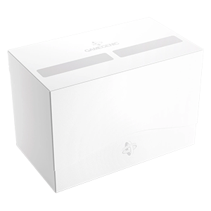Gamegenic Double Deck Holder 200+ XL Deck Box (White)