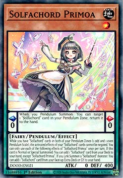 Solfachord Primoa - Doom of Dimensions (Common) [DOOD-021]