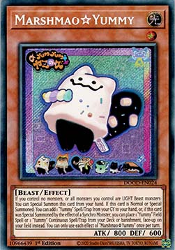 MarshmaoYummy (V.1 - Secret Rare) - Doom of Dimensions (Secret Rare) [DOOD-024]