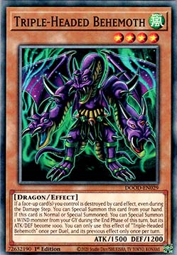 Triple-Headed Behemoth - Doom of Dimensions (Common) [DOOD-029]