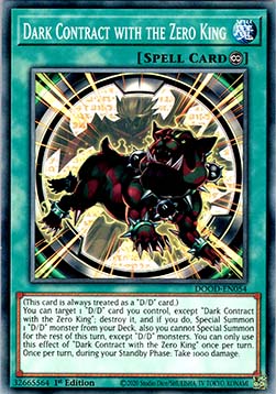 Dark Contract with the Zero King - Doom of Dimensions (Common) [DOOD-054]