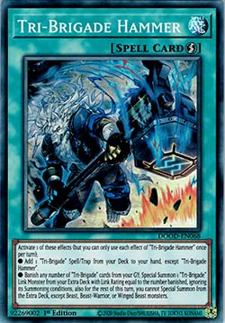 Tri-Brigade Hammer - Doom of Dimensions (Super Rare) [DOOD-068]