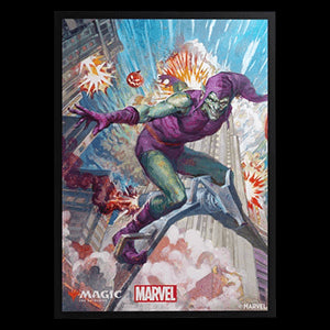 Magic: The Gathering | Marvel's Spider-Man: Gamegenic "Green Goblin" Premium Art Sleeves - Magic: The Gathering | Marvel's Spider-Man