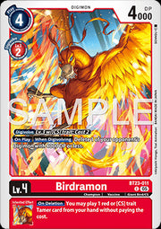 Birdramon (BT23-011) - Hackers' Slumber (Common) [BT-23-011]