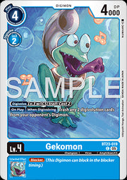Gekomon (BT23-019) - Hackers' Slumber (Common) [BT-23-019]