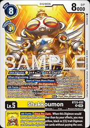 Shakkoumon (BT23-032) - Hackers' Slumber (Rare) [BT-23-032]