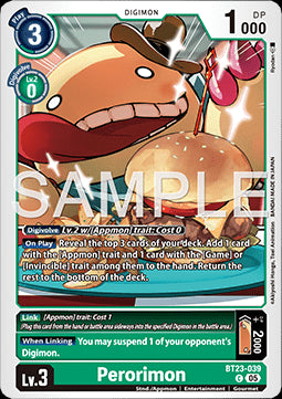 Perorimon (BT23-039) - Hackers' Slumber (Common) [BT-23-039]