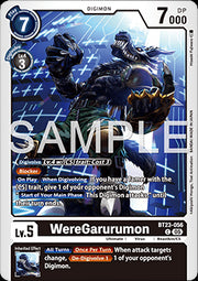 WereGarurumon (BT23-056) - Hackers' Slumber (Common) [BT-23-056]