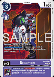 Dracomon (BT23-062) - Hackers' Slumber (Common) [BT-23-062]