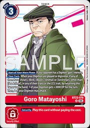 Goro Matayoshi (BT23-078) (V.1) - Hackers' Slumber (Uncommon) [BT-23-078]