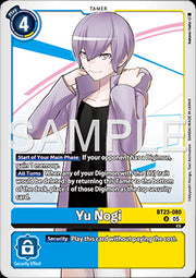 Yu Nogi (BT23-080) (V.1) - Hackers' Slumber (Uncommon) [BT-23-080]