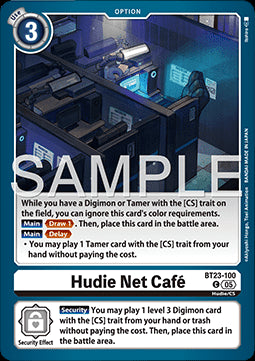 Hudie Net Café (BT23-100) - Hackers' Slumber (Common) [BT-23-100]