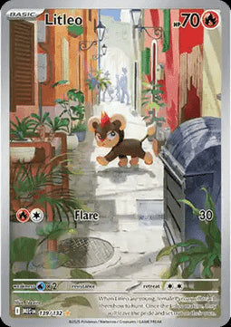 Litleo - Mega Evolution (Illustration Rare) [MEG-139]