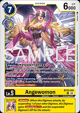 Angewomon (BT23-031) - Hackers' Slumber (Uncommon) [BT-23-031]