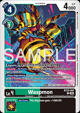 Waspmon (BT23-042) - Hackers' Slumber (Common) [BT-23-042]