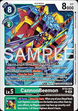 CannonBeemon (BT23-043) - Hackers' Slumber (Common) [BT-23-043]