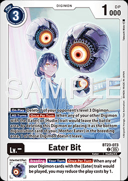 Eater Bit (BT23-073) - Hackers' Slumber (Common) [BT-23-073]