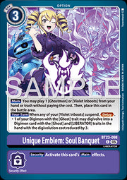 Unique Emblem: Soul Banquet (BT23-098) - Hackers' Slumber (Common) [BT-23-098]