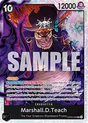 Marshall.D.Teach (OP09-093) - The Best Vol.2 (Super Rare) [PRB02-OP09-093]