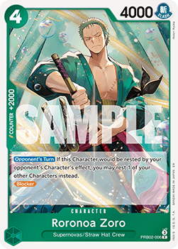 Roronoa Zoro (PRB02-006) (V.1) - The Best Vol.2 (Rare) [PRB02-006]