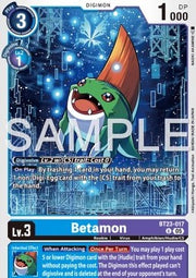 Betamon (BT23-017) - Hackers' Slumber (Uncommon) [BT-23-017]