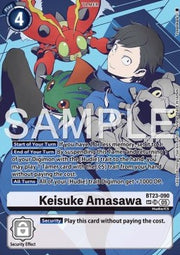 Keisuke Amasawa (BT23-090) (V.3) - Hackers' Slumber (Special) [BT-23-090]