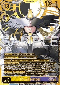 Mastemon (BT23-102) (V.3) - Hackers' Slumber (Alternative Art) [BT-23-102]