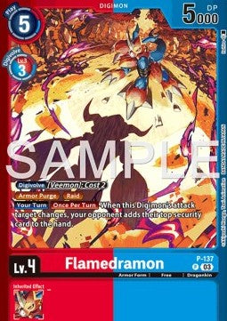 Flamedramon (P-137)