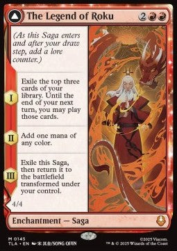 The Legend of Roku // Avatar Roku - Magic: The Gathering | Avatar: The Last Airbender (Mythic) [TLA-145]