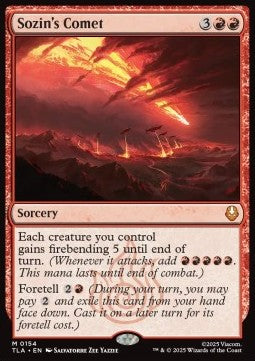 Sozin's Comet - Magic: The Gathering | Avatar: The Last Airbender (Mythic) [TLA-154]