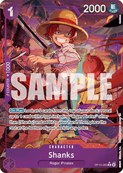 Shanks (OP13-065) (V.2) - Carrying on his Will (Alternate Art) [OP13-065]