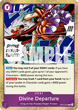 Divine Departure (OP13-076) (V.1)