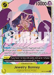 Jewelry Bonney (OP13-108) (V.1) - Carrying on his Will (Super Rare) [OP13-108]