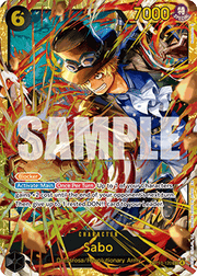 Sabo (OP13-120) (V.1) - Carrying on his Will (Secret Rare) [OP13-120]