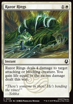 Razor Rings - Magic: The Gathering | Avatar: The Last Airbender (Common) [TLA-33]