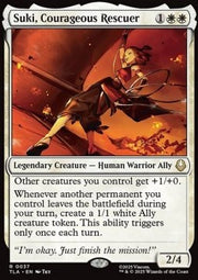 Suki, Courageous Rescuer - Magic: The Gathering | Avatar: The Last Airbender (Rare) [TLA-37]