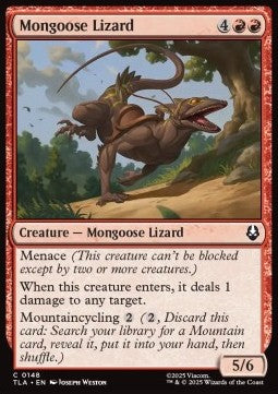Mongoose Lizard - Magic: The Gathering | Avatar: The Last Airbender (Common) [TLA-148]