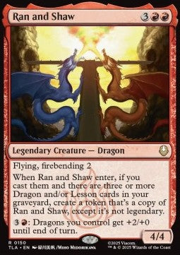 Ran and Shaw - Magic: The Gathering | Avatar: The Last Airbender (Rare) [TLA-150]