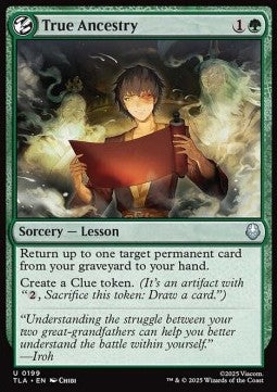 True Ancestry - Magic: The Gathering | Avatar: The Last Airbender (Uncommon) [TLA-199]