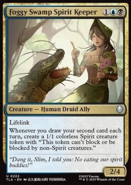 Foggy Swamp Spirit Keeper - Magic: The Gathering | Avatar: The Last Airbender (Uncommon) [TLA-222]