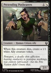 Pretending Poxbearers - Magic: The Gathering | Avatar: The Last Airbender (Common) [TLA-237]