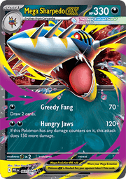 Mega Sharpedo ex - Phantasmal Flames (Double Rare) [PFL-061]