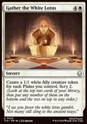 Gather the White Lotus - Magic: The Gathering | Avatar: The Last Airbender (Uncommon) [TLA-20]