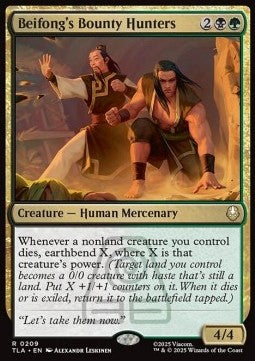 Beifong's Bounty Hunters - Magic: The Gathering | Avatar: The Last Airbender (Rare) [TLA-209]