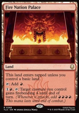 Fire Nation Palace - Magic: The Gathering | Avatar: The Last Airbender (Rare) [TLA-268]
