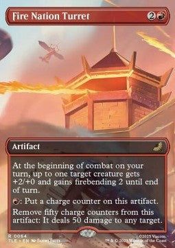Fire Nation Turret - Magic: The Gathering | Avatar: The Last Airbender: Eternal (Rare) [TLE-64]