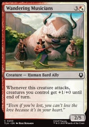 Wandering Musicians - Magic: The Gathering | Avatar: The Last Airbender (Common) [TLA-250]