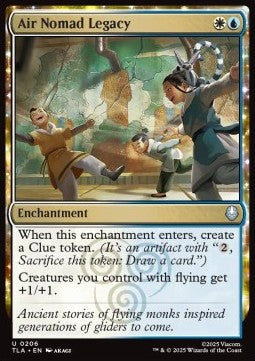 Air Nomad Legacy - Magic: The Gathering | Avatar: The Last Airbender (Uncommon) [TLA-206]