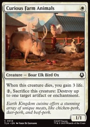 Curious Farm Animals - Magic: The Gathering | Avatar: The Last Airbender (Common) [TLA-14]